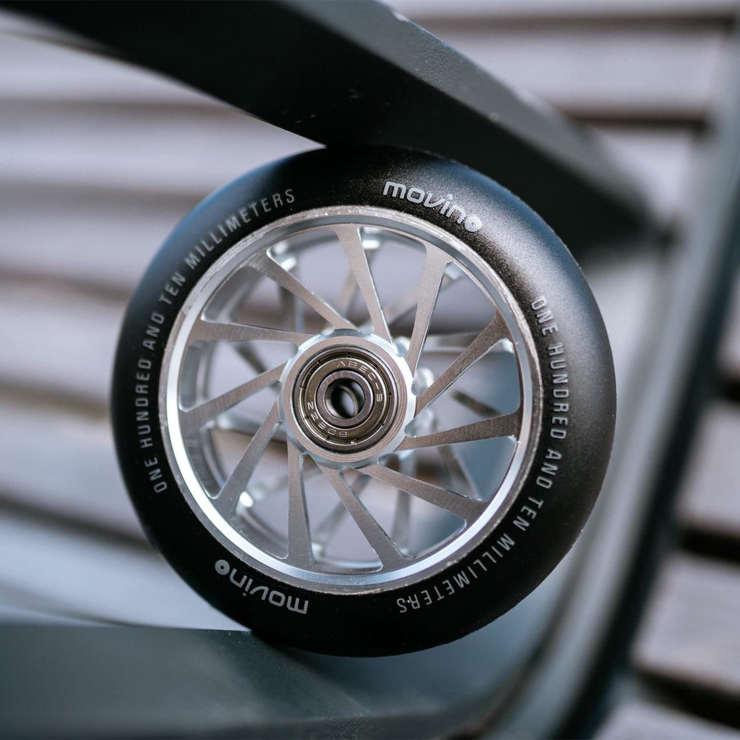 Movino Alu Core 110 mm (Schwarz-Silber)