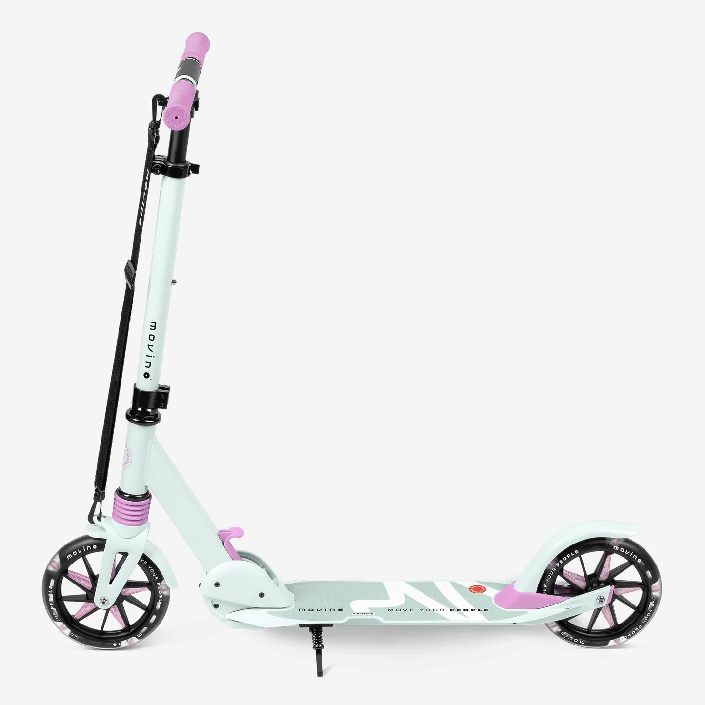 Movino City Light (muntgroen-roze)