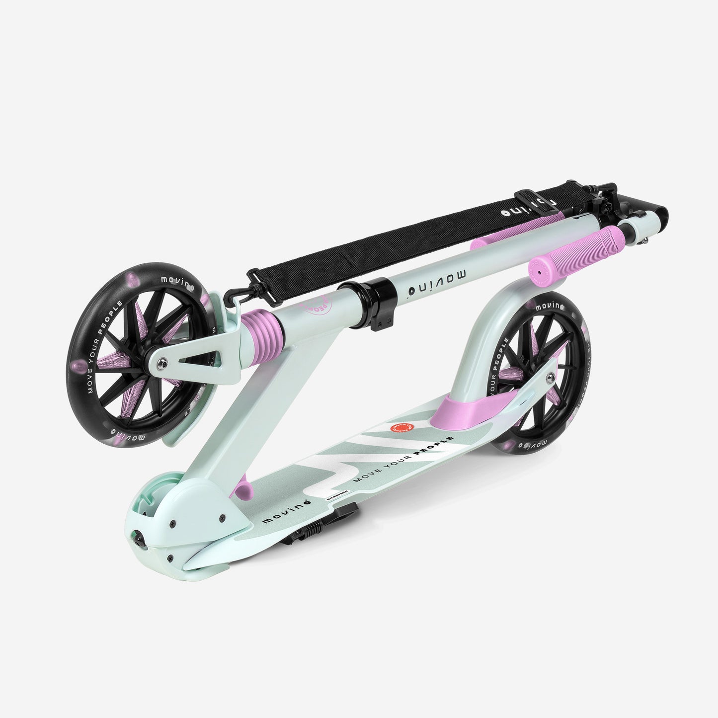 Movino City Light (muntgroen-roze)