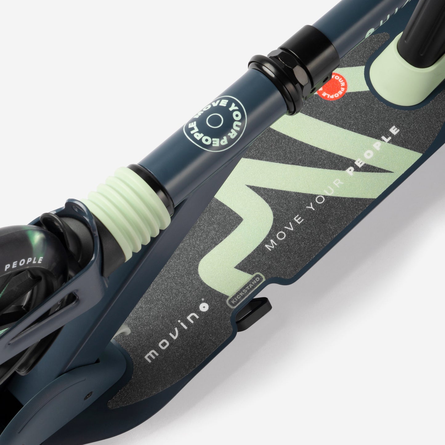 Movino City Light (petrolblauw-olijf) 