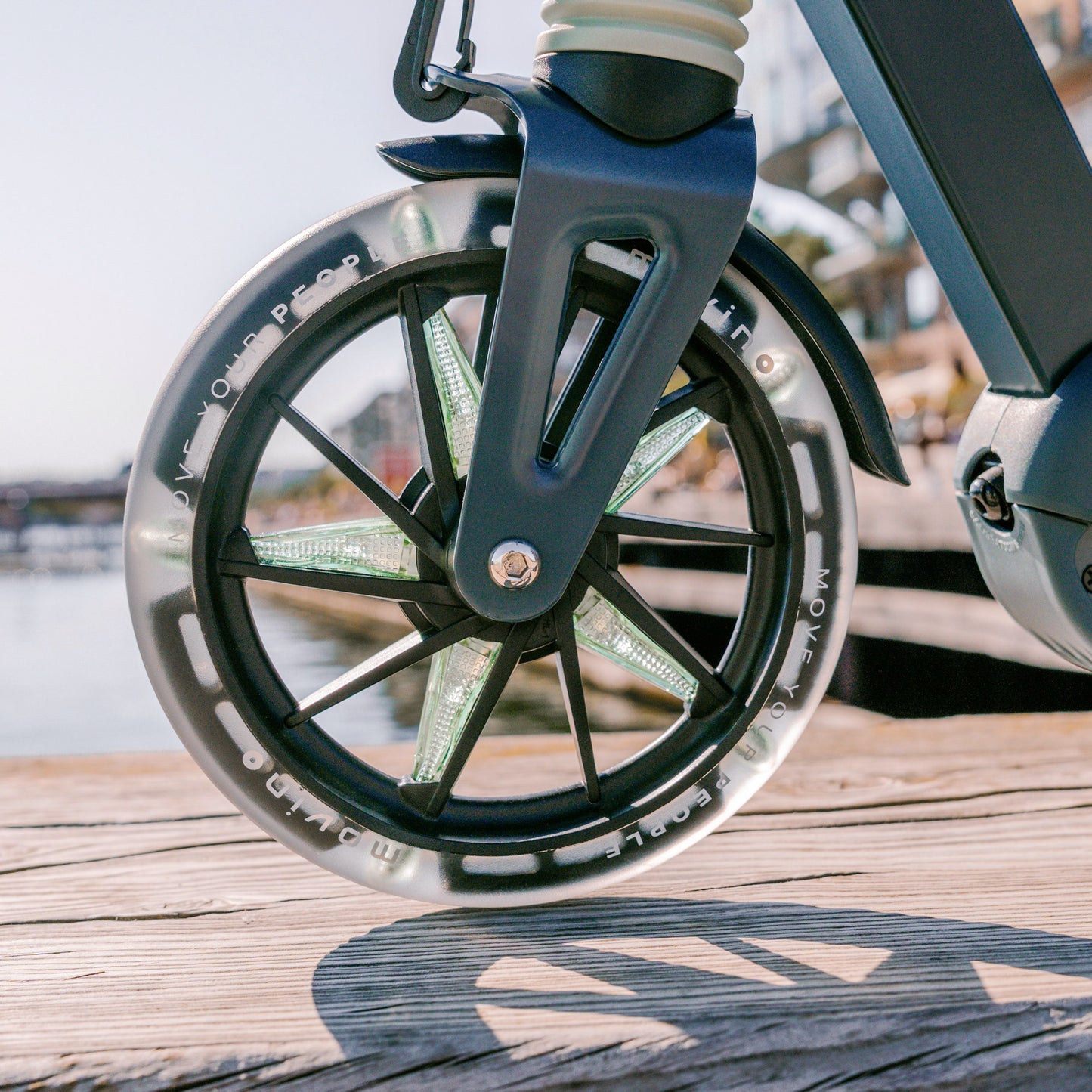 Movino City Light (petrolblauw-olijf) 