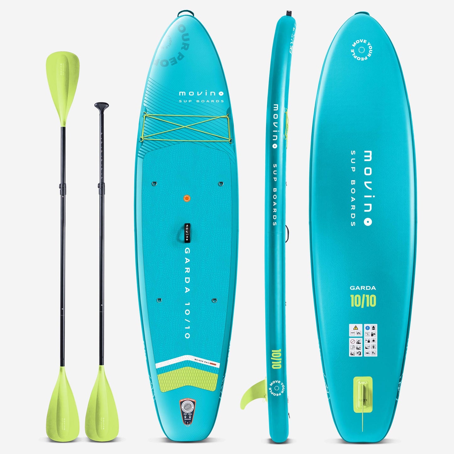 Movino GARDA Allround 10'10'' (turquoise-lime)