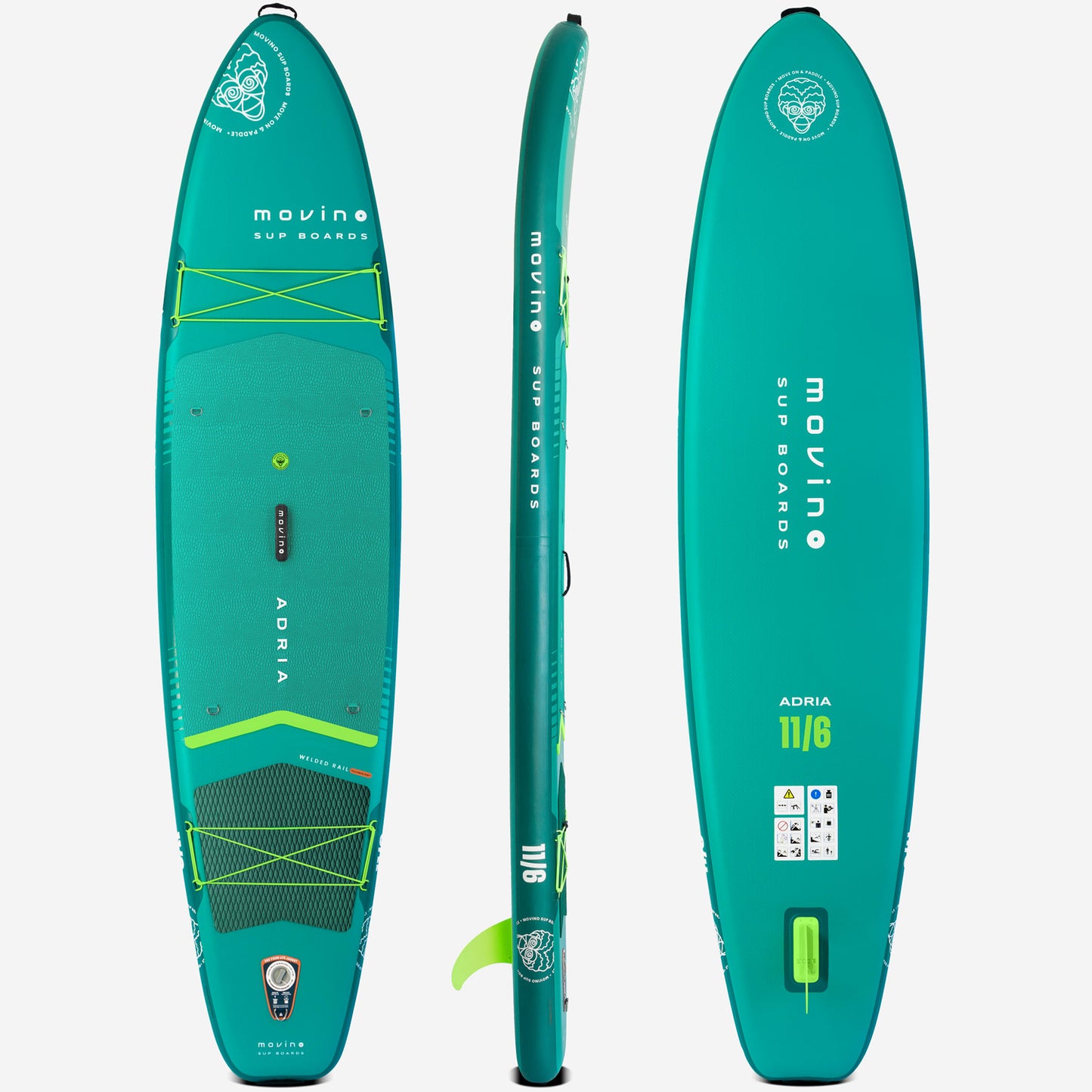 Movino Adria (Blaugrün-Limette)