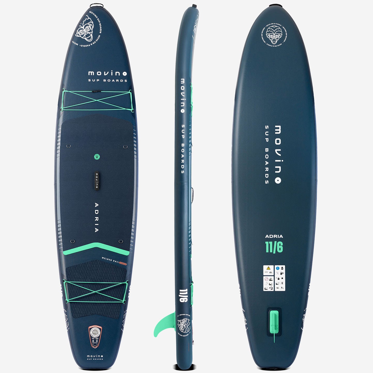 Movino Adria (marineblauw-munt)