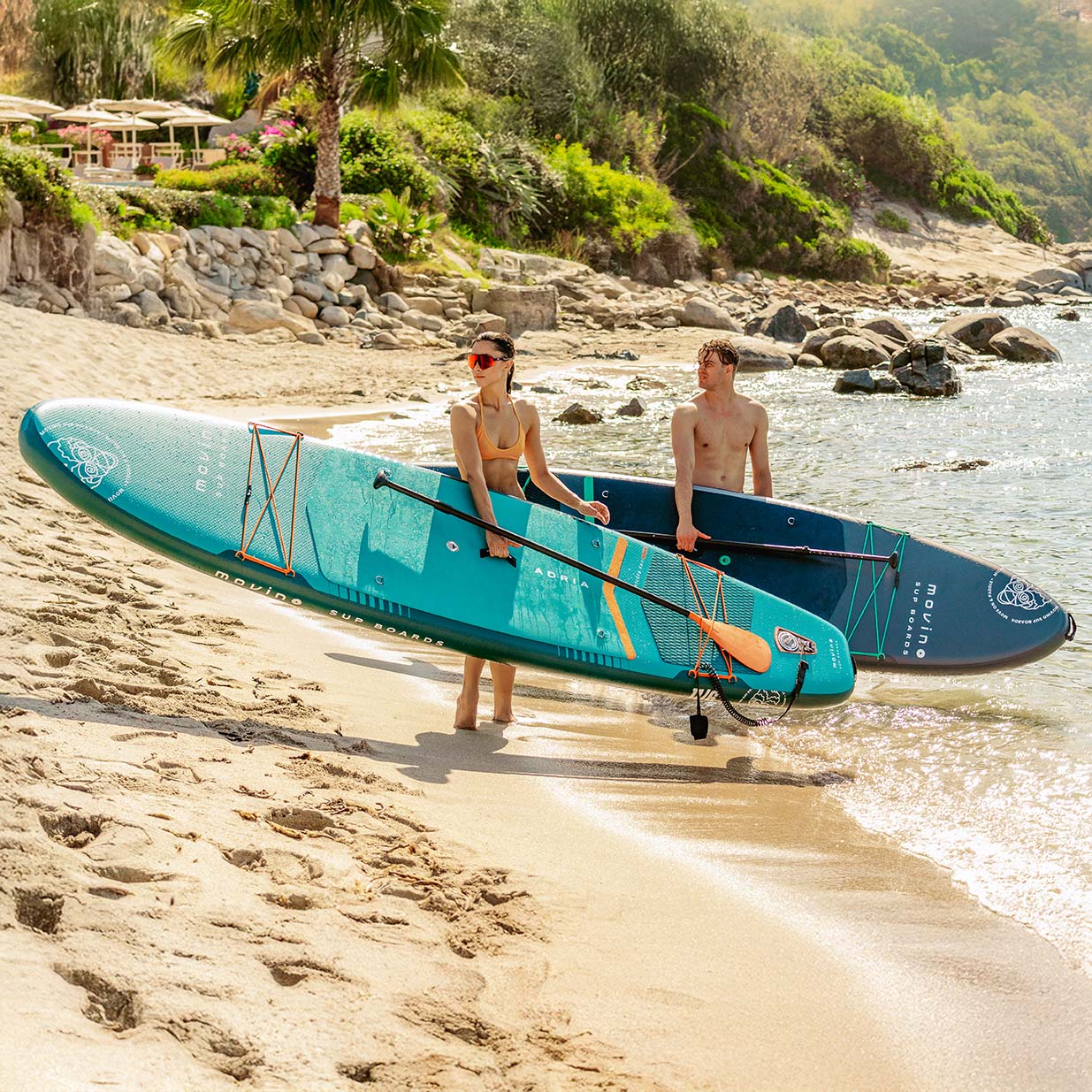 Movino Adria (marineblauw-munt)