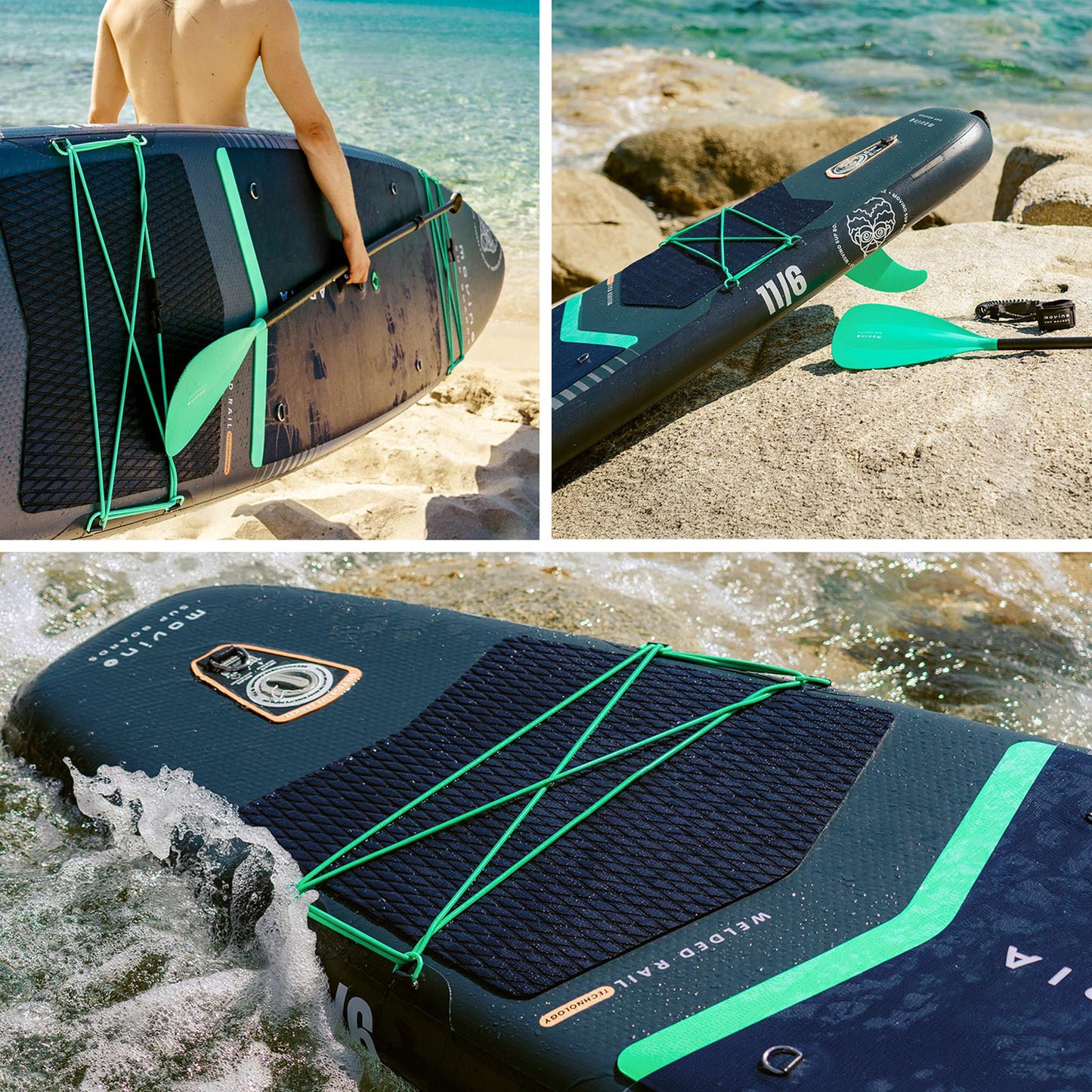 Movino Adria (marineblauw-munt)