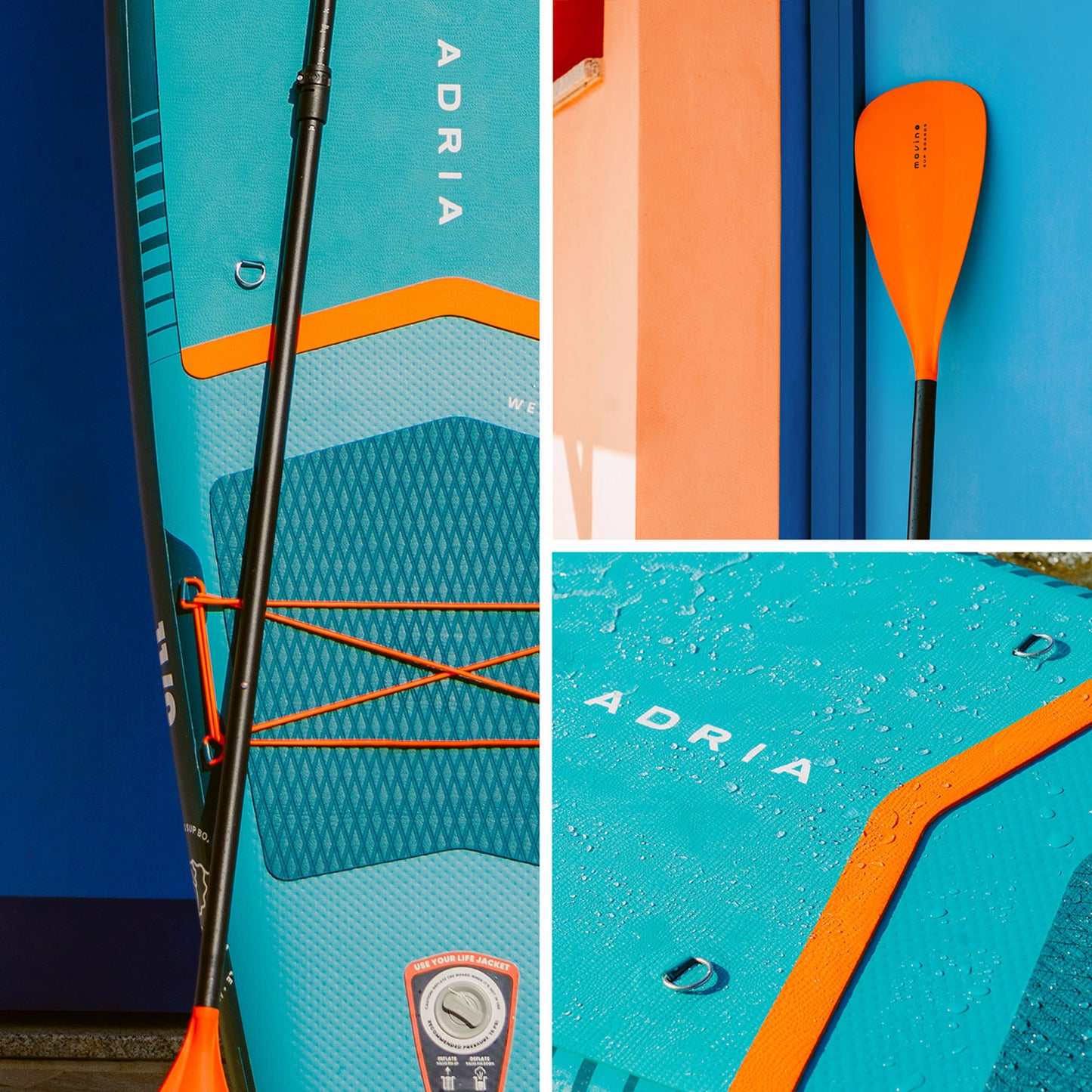 Movino Adria (Türkis-Orange)