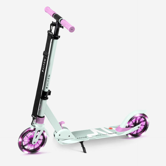 Movino City Light (muntgroen-roze)