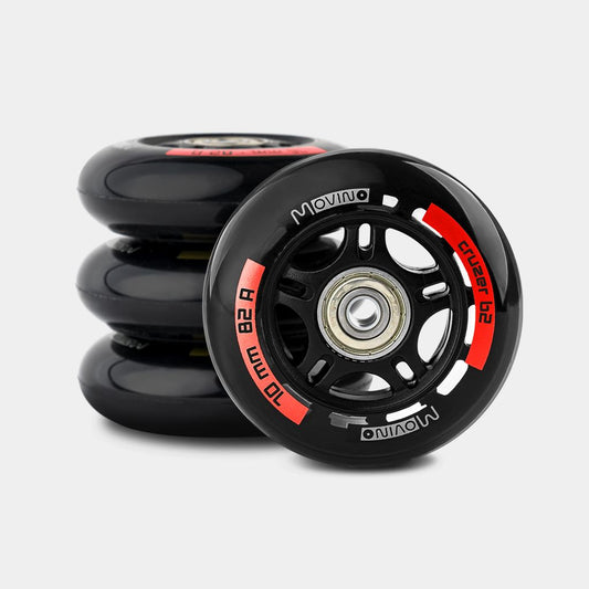 Cruzer B2 Red ABEC-9 (4 stuks)