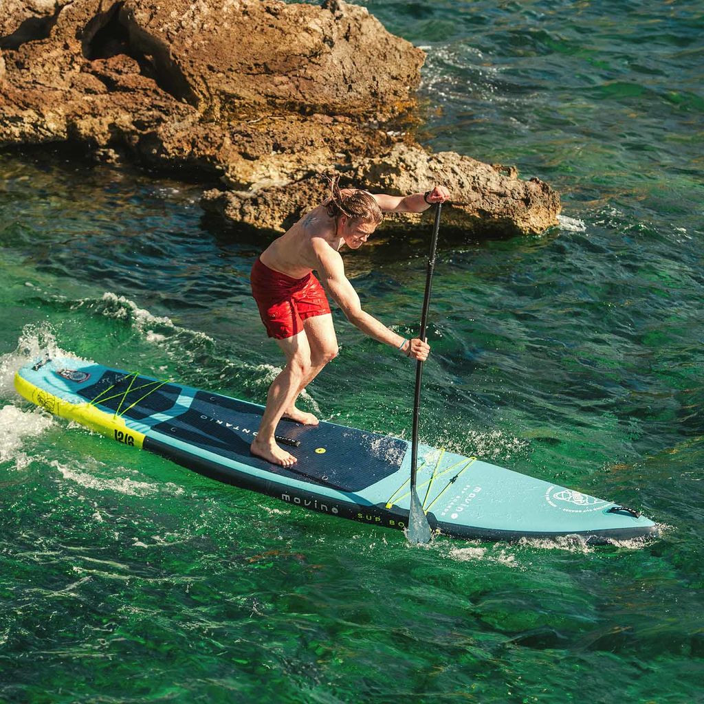 Movino ONTARIO Touring 12'16'' (marineblauw-limoen)