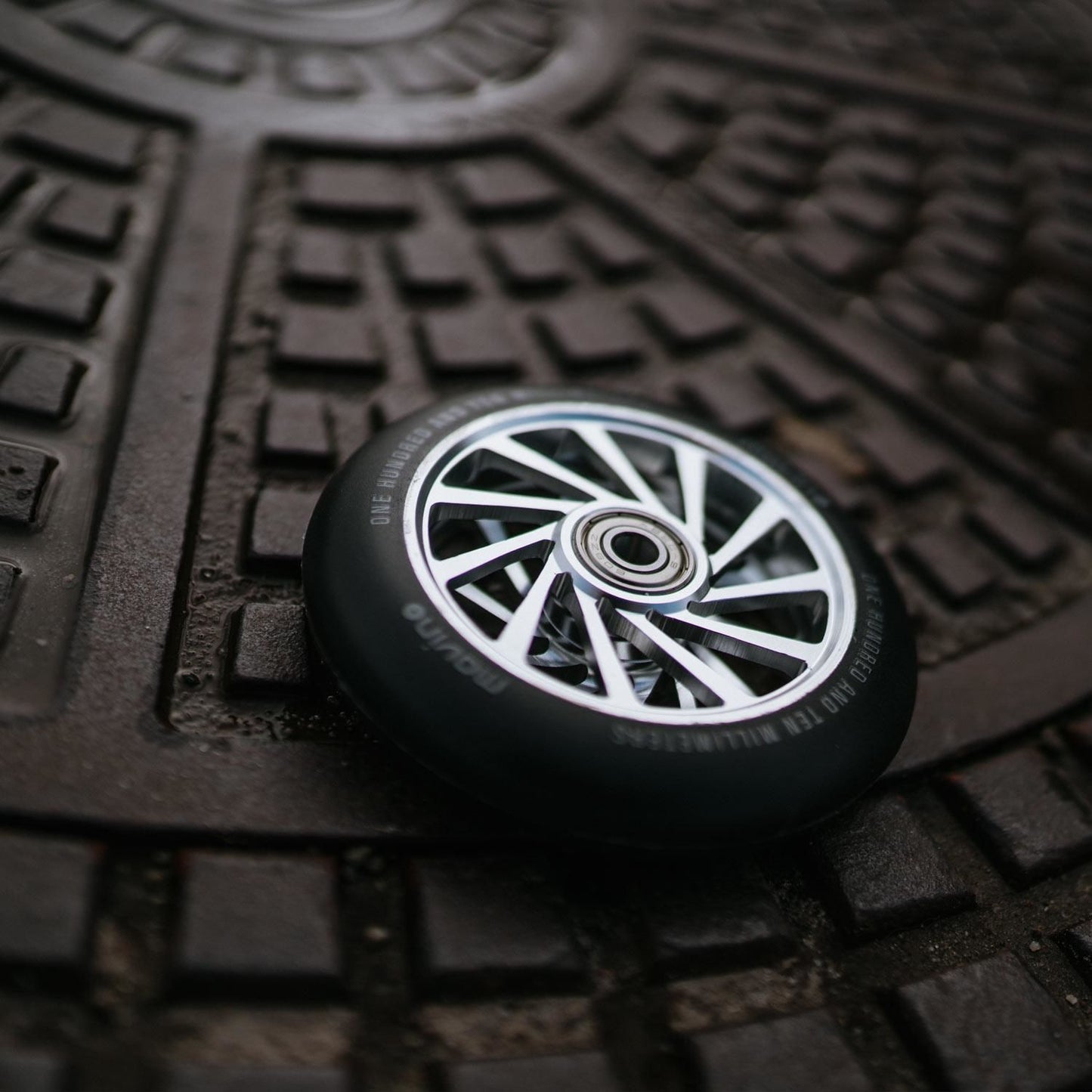 Movino Alu Core 110 mm (zwart-zilver)